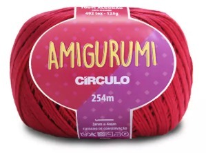 LINHA AMIGURUMI VERMELHA